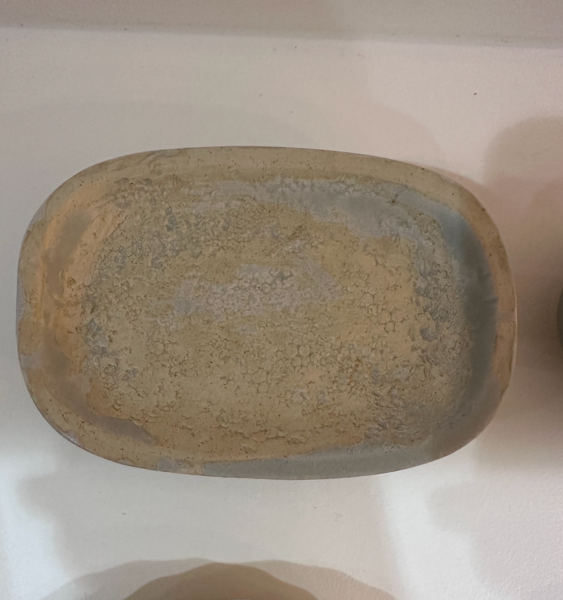 Ceramic Plate -Light blue By Lauren Stichter