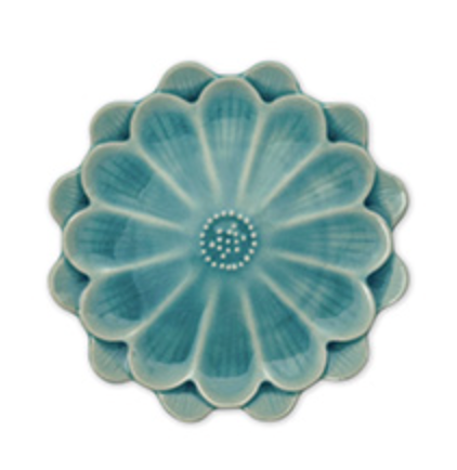 Small Plate - DAISY- Turquoise