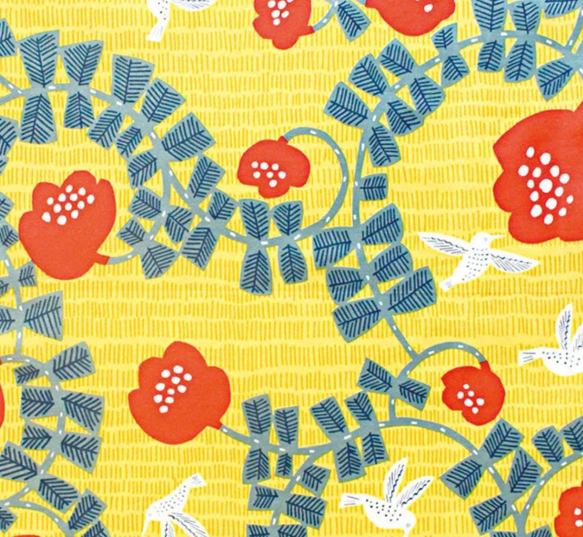 Furoshiki- Hummingbird Yellow ( kohare)