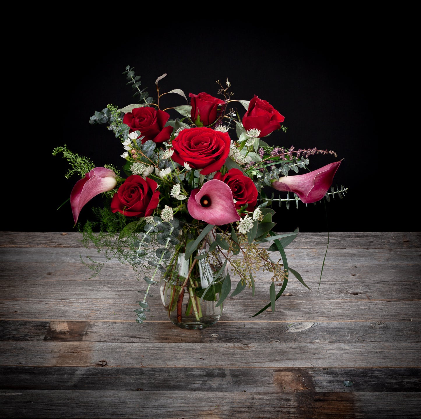 Half Dozen Rose Bouquet