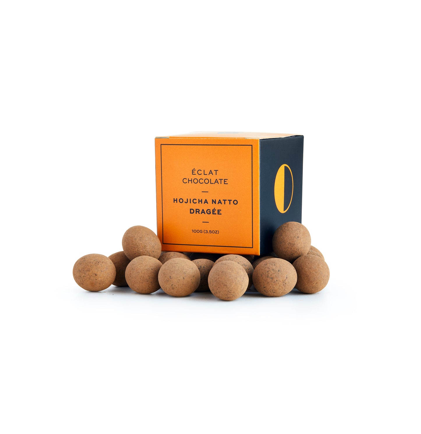 Hojicha Natto Chocolate Dragées