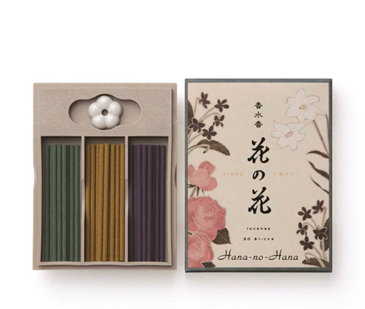 HANA‑NO‑HANA Assortment 30 Sticks (Rose, Lily & Violet)