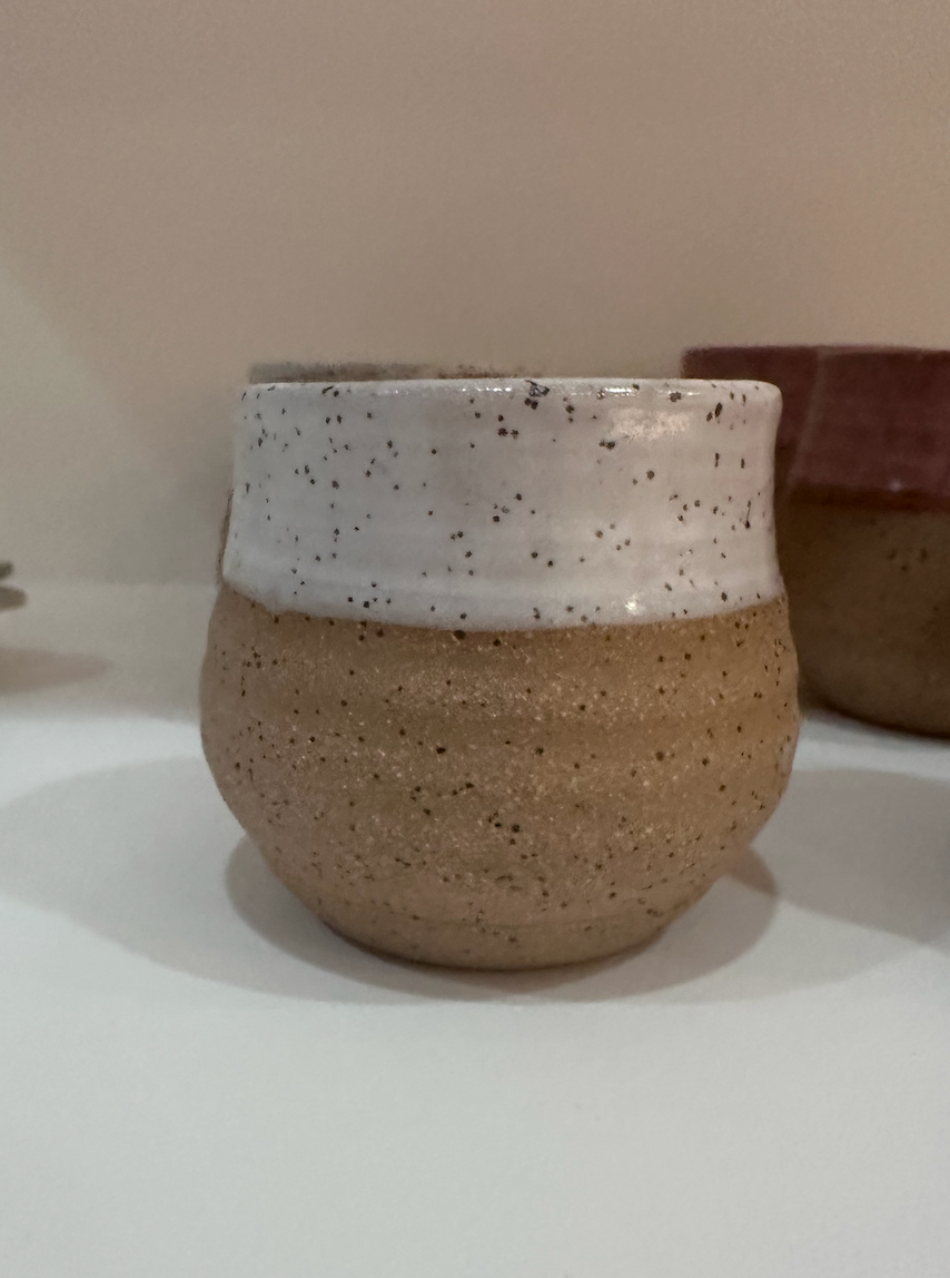 White-Ceramic Cups By Lauren Stichter