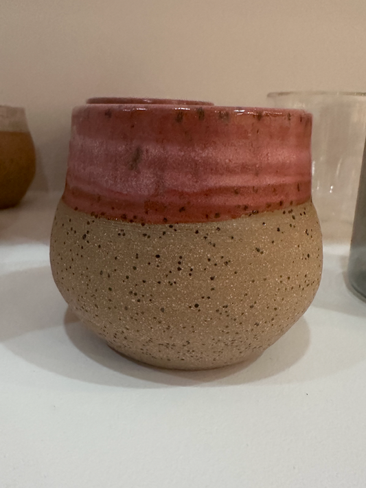 Pink -Ceramic Cups By Lauren Stichter