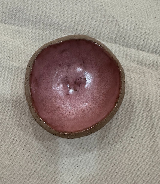 Pink -Ceramic Tiny Bowls By Lauren Stichter