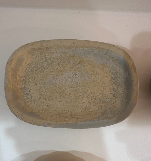 Ceramic Plate -Light blue By Lauren Stichter