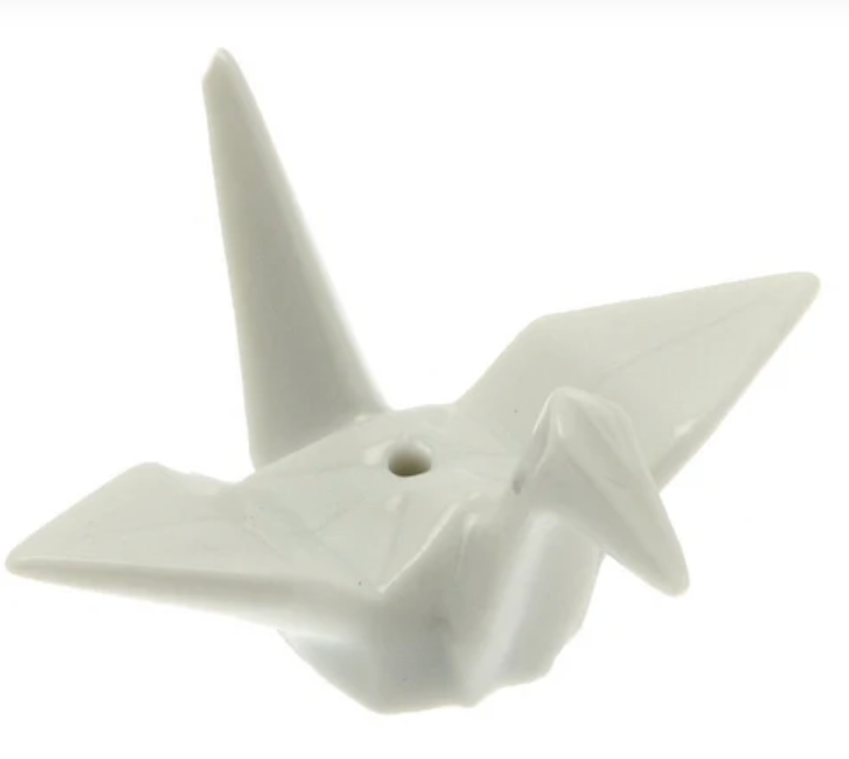 CRANE INCENSE HOLDER - White