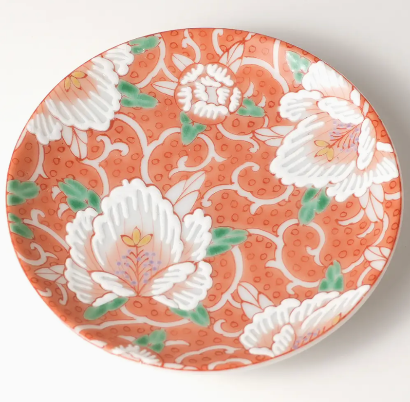 Small Plate- flower - Kashiko