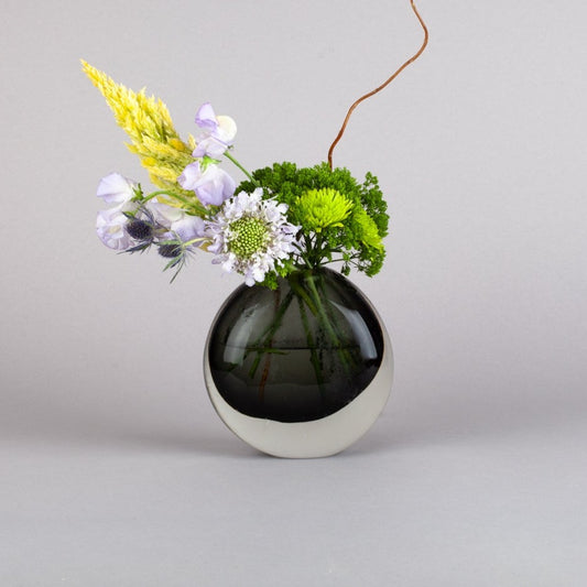 Ikebana inspired vase arrangement