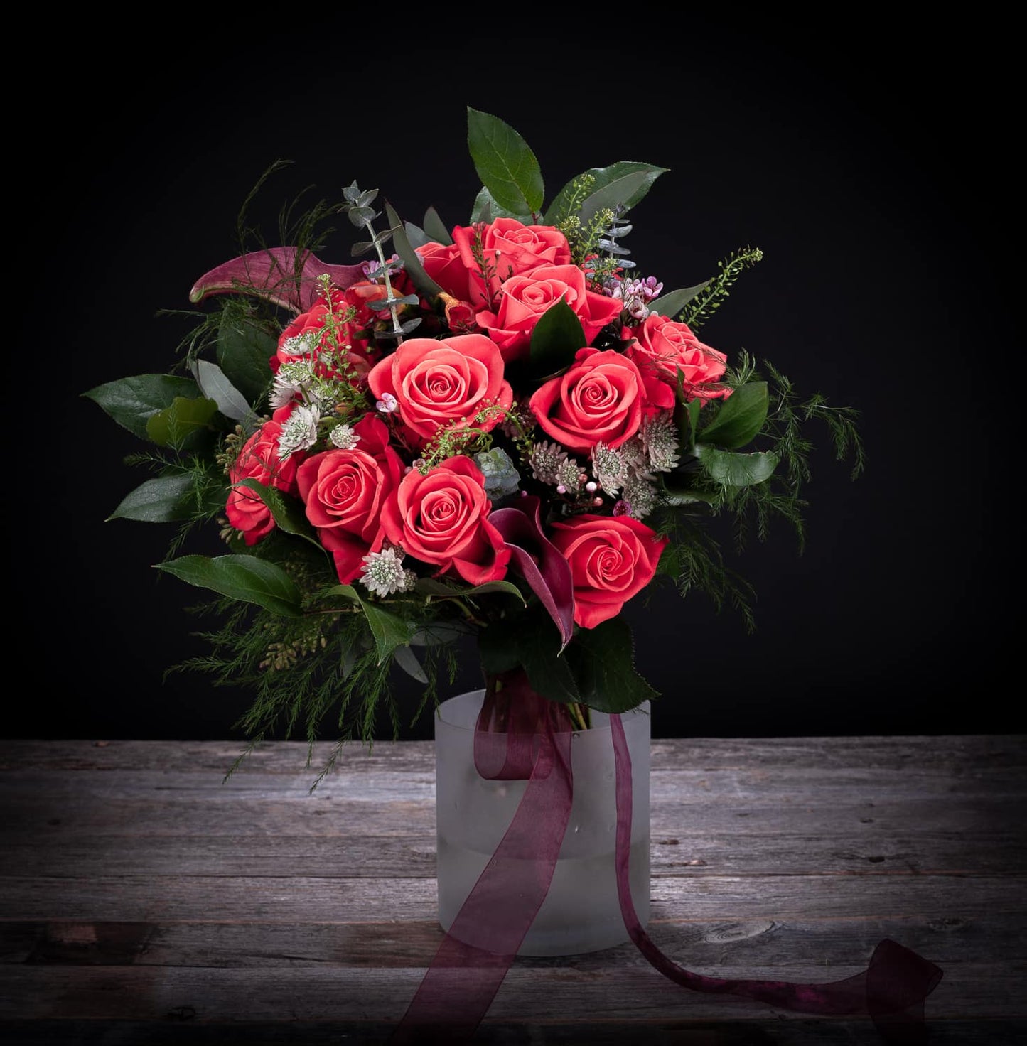 Orange Rose Bouquet