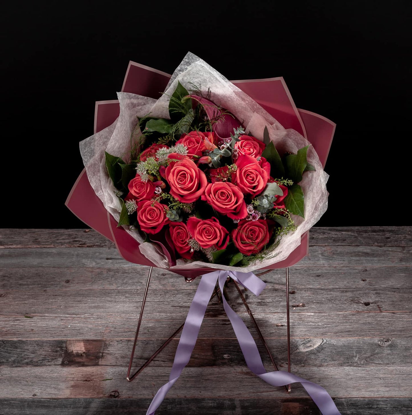 Orange Rose Bouquet